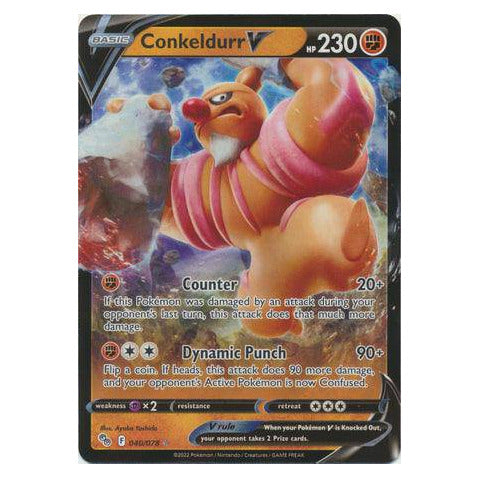 Conkeldurr V : POKEMON GO! - 040/078