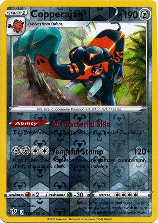 Copperajah : DARKNESS ABLAZE (Reverse holo) - 132/189 - Lockett Labs UK