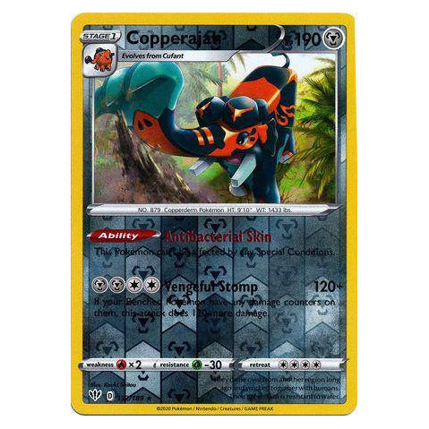 Copperajah : DARKNESS ABLAZE (Reverse holo) - 132/189