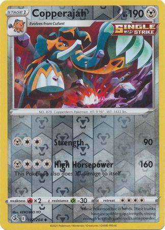 Copperajah : FUSION STRIKE (Reverse holo) - 192/264 - Lockett Labs UK