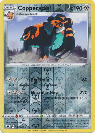 Copperajah : SWORD & SHIELD BASE (Reverse holo) - 137/202