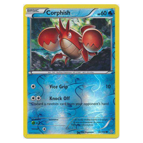 Corphish : PRIMAL CLASH (Reverse holo) - 42/160