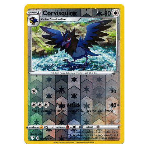 Corvisquire : DARKNESS ABLAZE (Reverse holo) - 155/189