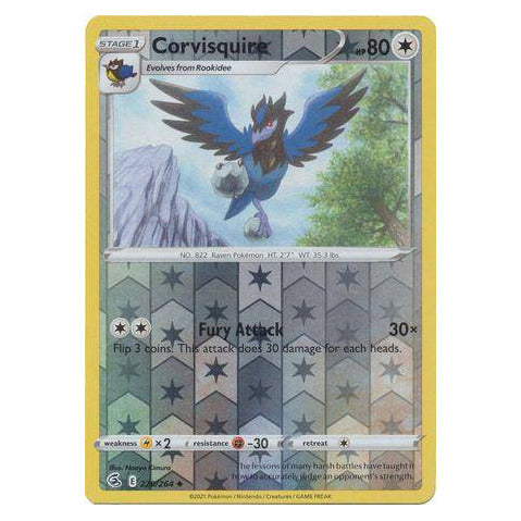 Corvisquire : FUSION STRIKE (Reverse holo) - 220/264