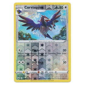 Corvisquire : SWORD & SHIELD BASE (Reverse holo) - 151/202