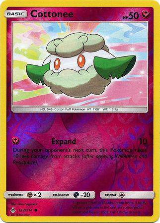 Cottonee : UNBROKEN BONDS (Reverse holo) - 139/214 - Lockett Labs UK