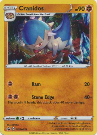 Cranidos : PROMO (Holo) - SWSH274