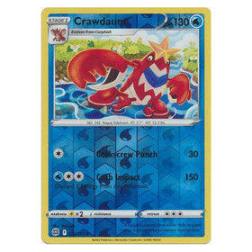 Crawdaunt : BRILLIANT STARS (Reverse holo) - 033/172