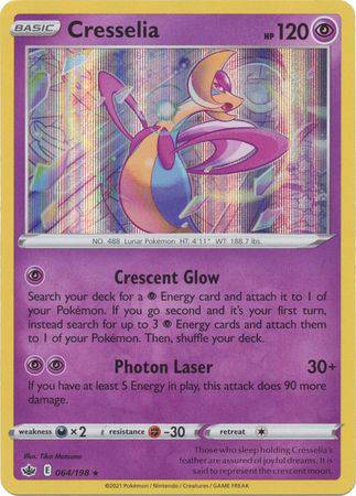 Cresselia : CHILLING REIGN (Holo) - 064/198 - Lockett Labs UK