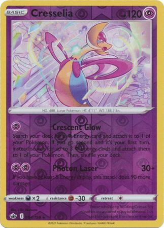 Cresselia : CHILLING REIGN (Reverse holo) - 064/198