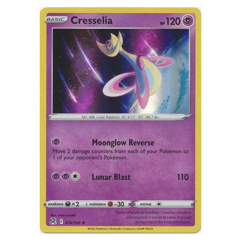 Cresselia : LOST ORIGIN (Holo) - 074/196
