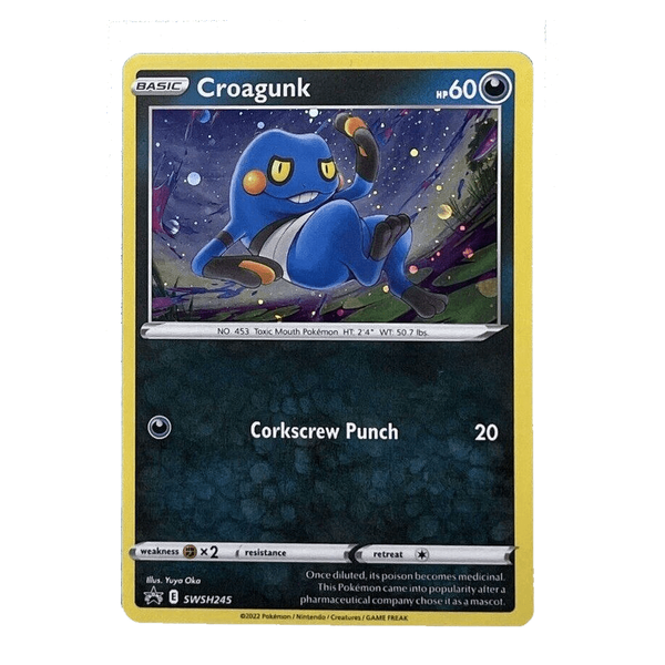 Croagunk : PROMO (Holo) - SWSH245