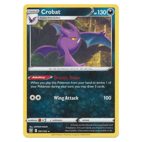 Crobat : BATTLE STYLES (Non-Holo Exclusive) - 91/163