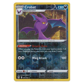 Crobat : BATTLE STYLES (Reverse holo) - 091/163