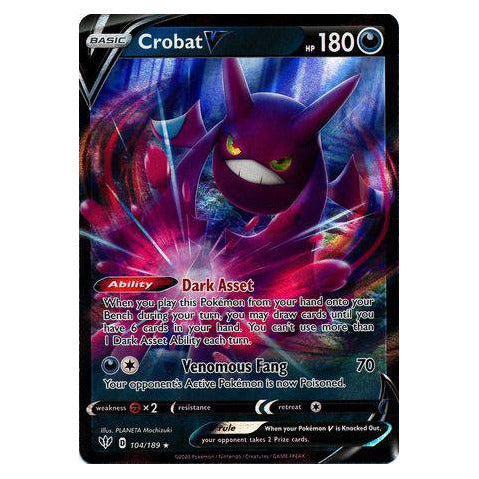 Crobat V : DARKNESS ABLAZE - 104/189