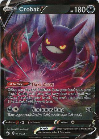 Crobat V : SHINING FATES - 044/072 - Lockett Labs UK