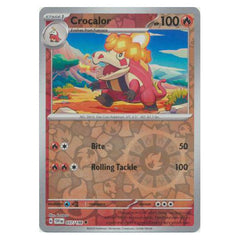 Crocalor : SCARLET & VIOLET BASE (Reverse holo) - 037/198