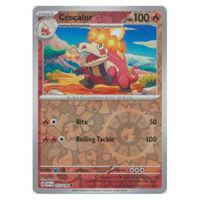 Crocalor : SCARLET & VIOLET BASE (Reverse holo) - 037/198