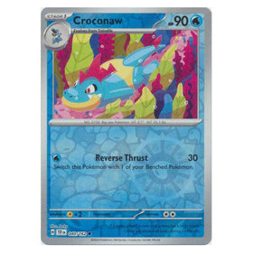 Croconaw : TEMPORAL FORCES (Reverse holo) - 040/162
