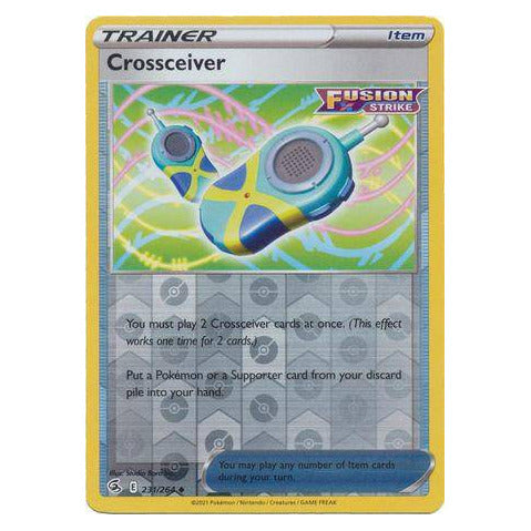 Crossceiver : FUSION STRIKE (Reverse holo) - 231/264
