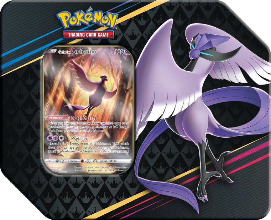 Crown Zenith Special Art 7" Tin - Galarian Articuno