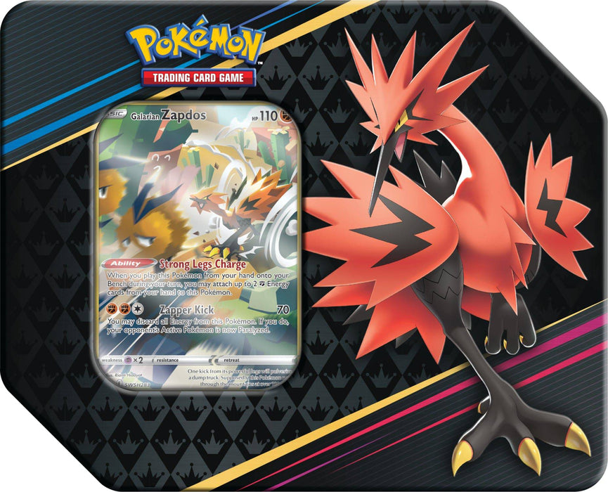 Crown Zenith Special Art 7" Tin - Galarian Zapdos