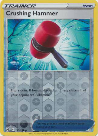 Crushing Hammer : CROWN ZENITH (Reverse holo) - 125/159 - Lockett Labs UK