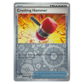 Crushing Hammer : SCARLET & VIOLET BASE (Reverse holo) - 168/198