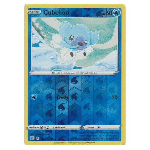 Cubchoo : BRILLIANT STARS (Reverse holo) - 042/172
