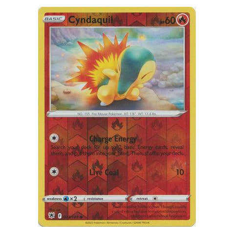 Cyndaquil : ASTRAL RADIANCE (Reverse holo) - 023/189
