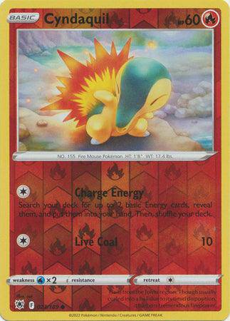 Cyndaquil : ASTRAL RADIANCE (Reverse holo) - 023/189