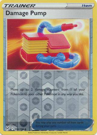 Damage Pump : LOST ORIGIN (Reverse holo) - 156/196