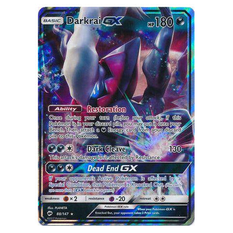 Darkrai GX : BURNING SHADOWS - 88/147