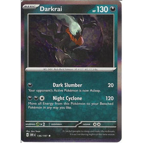 Darkrai : OBSIDIAN FLAMES (Holo) - 136/197 - Lockett Labs UK