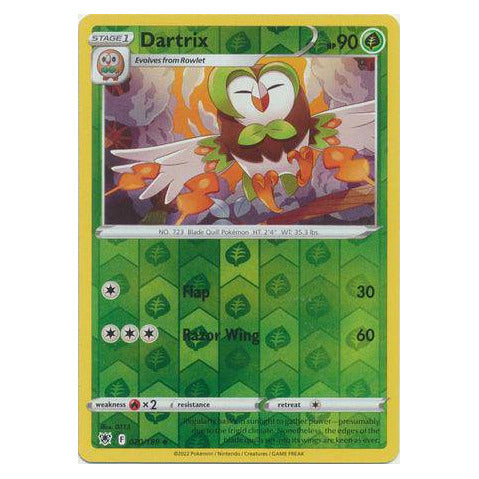 Dartrix : ASTRAL RADIANCE (Reverse holo) - 020/189