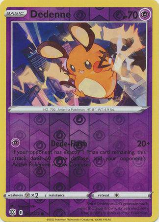 Dedenne : BRILLIANT STARS (Reverse holo) - 067/172 - Lockett Labs UK