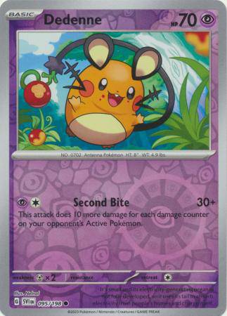 Dedenne : SCARLET & VIOLET BASE (Reverse holo) - 095/198