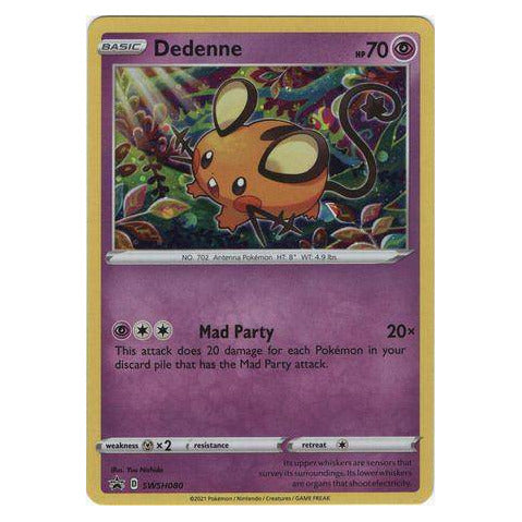 Dedenne : SHINING FATES PROMO (Holo) - SWSH080