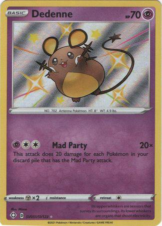 Dedenne : SHINING FATES - SV051/SV122 - Lockett Labs UK