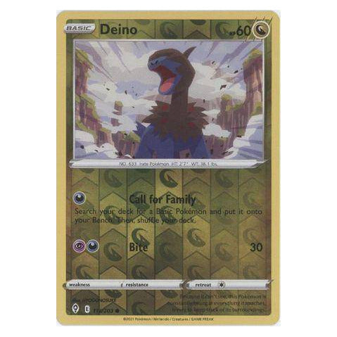 Deino : EVOLVING SKIES (Reverse holo) - 113/203