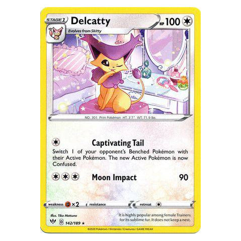 Delcatty : DARKNESS ABLAZE - 142/189