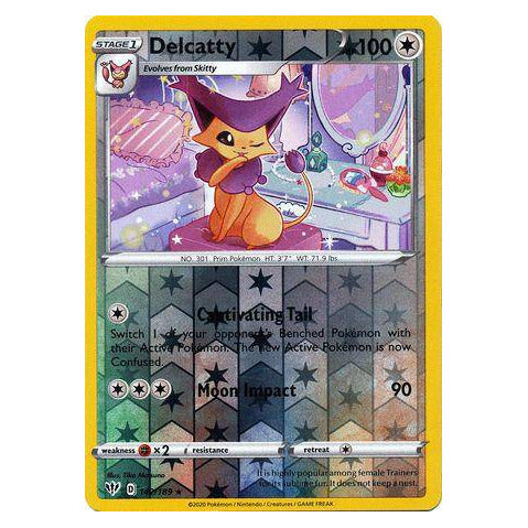 Delcatty : DARKNESS ABLAZE (Reverse holo) - 142/189