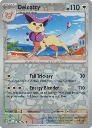 Delcatty : TEMPORAL FORCES (Reverse holo) - 131/162