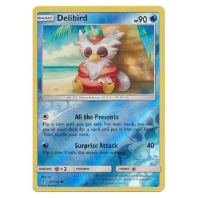Delibird : GUARDIANS RISING (Reverse holo) - 26/145
