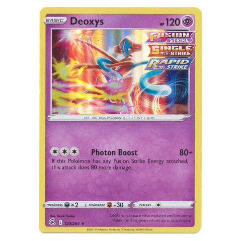 Deoxys : FUSION STRIKE (Holo) - 120/264