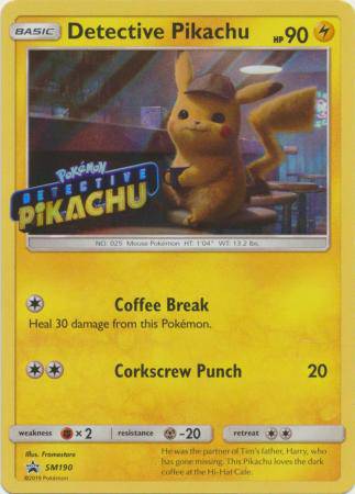 Detective Pikachu : PROMO (Sealed) (Holo) - SM190