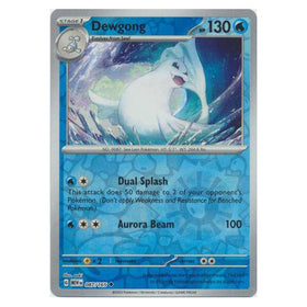 Dewgong : 151 (Reverse holo) - 087/165