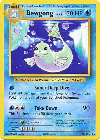 Dewgong : EVOLUTIONS - 29/108 - Lockett Labs UK