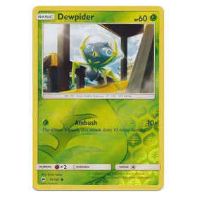 Dewpider : BURNING SHADOWS (Reverse holo) - 14/147