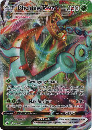 Dhelmise VMAX : SHINING FATES - 010/072 - Lockett Labs UK